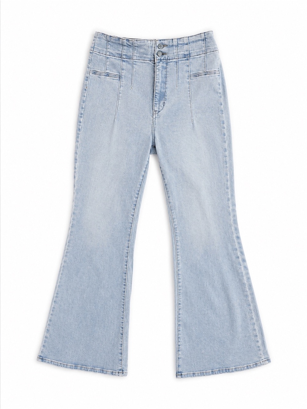 We The Free Light Blue High-Rise Flare Jeans 31/34